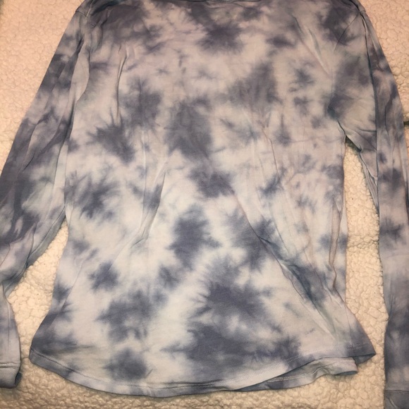 PINK Tie Dye Long Sleeve Tee - Picture 4 of 4